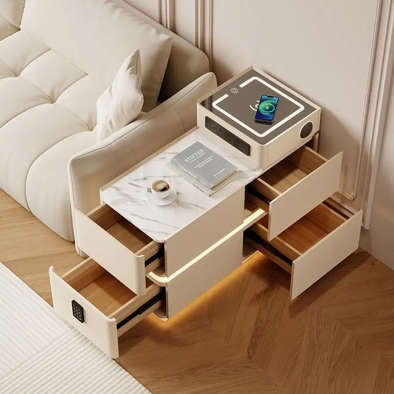 

Sofa, light luxury, smart, side, living room, premium, multi-function, coffee table