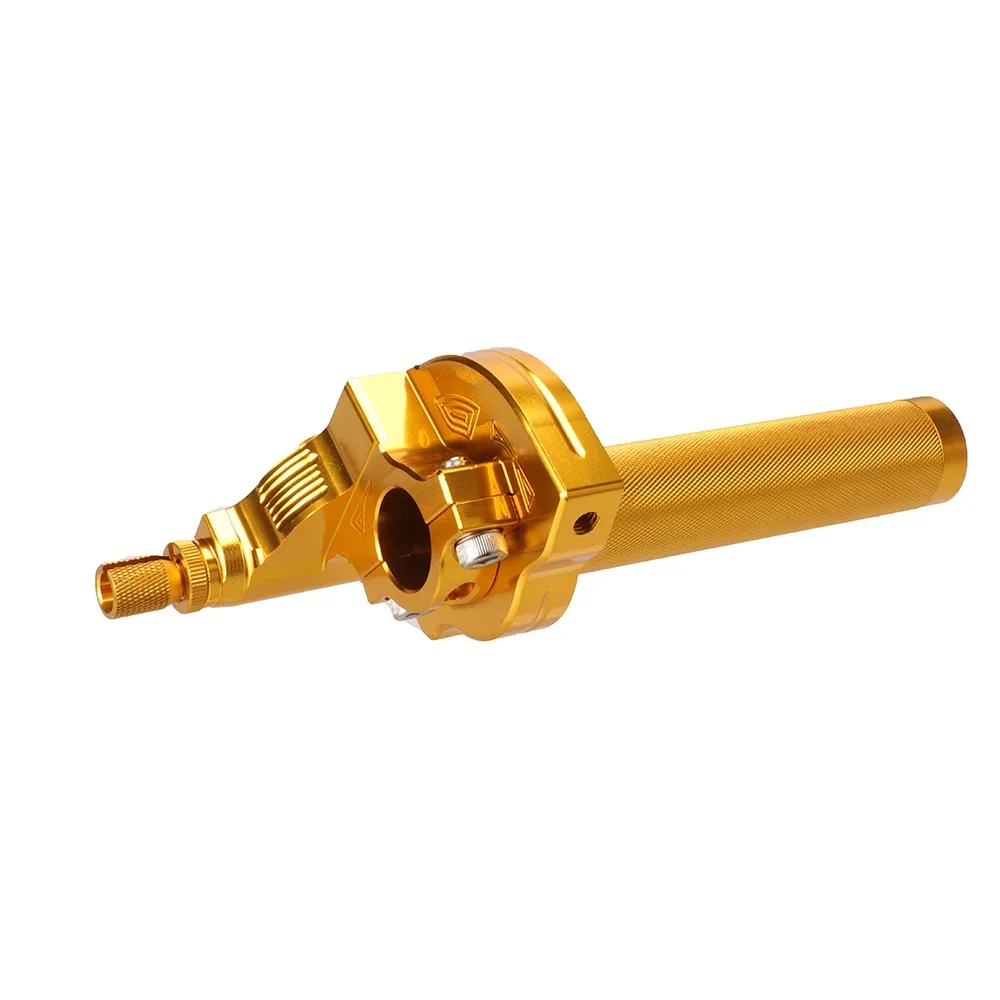 

7/8 ''22 мм алюминиевый мотоциклетный акселератор с ЧПУ, руль дроссельной заслонки, поворотная ручка Twister для пит-байка, мотокросса, квадроцикла, бездорожья