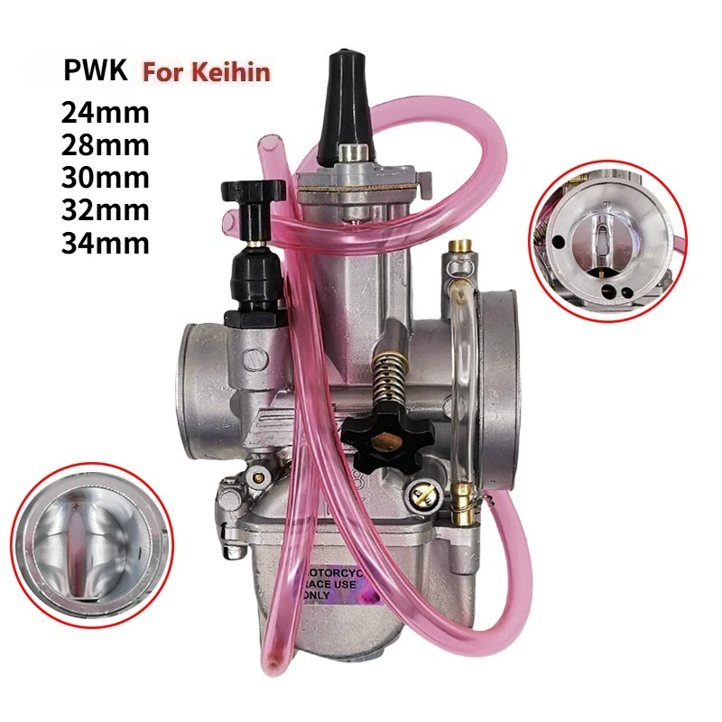 PWK 24 28 30 32 34mm Universal Carburetor For Keihin 2T 4T 50cc-300cc Moto Carburador ATV Quad,Dirt Bike,Go Kart Carburateur pwk