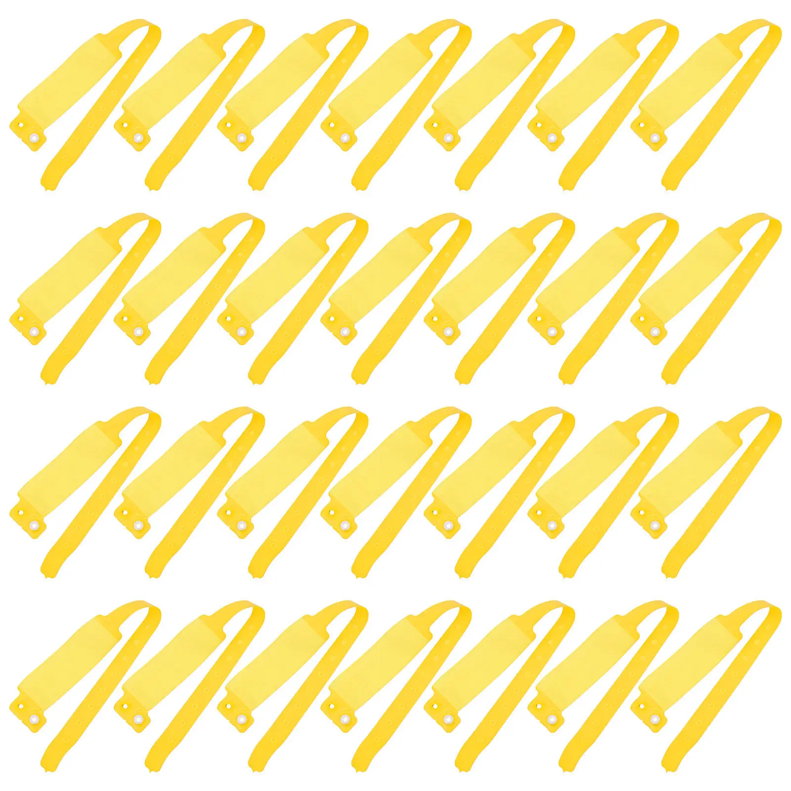 

100pcs Disposable Wristbands Waterproof Medical Id Bracelets For Hospital Patient Identification Writable Plastic Wristband