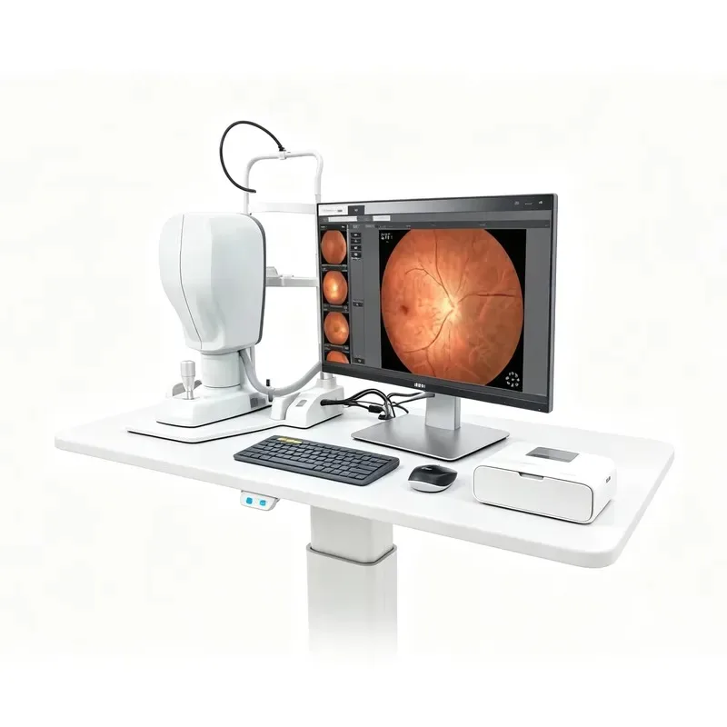 Hot Sale SW-8800 Non-Mydriatic Fundus Camera,45° Wide Field Retinal Camera with Multi-Image Processing for Eye Hospital