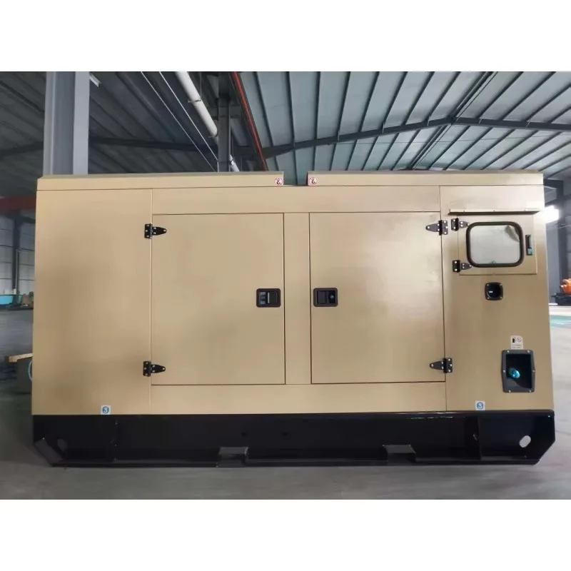 China Low Noise Generator Sets Industrial 3 Phase Generator Sets Electric Silent Diesel Generators with High Quality Silent Box