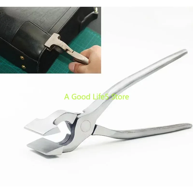 1pc New Leather Edge Adjustment Press Flatten Plier Clamp For Leather Bag Cloth Belt DIY Hand Tools Fixed Clamp Pliers