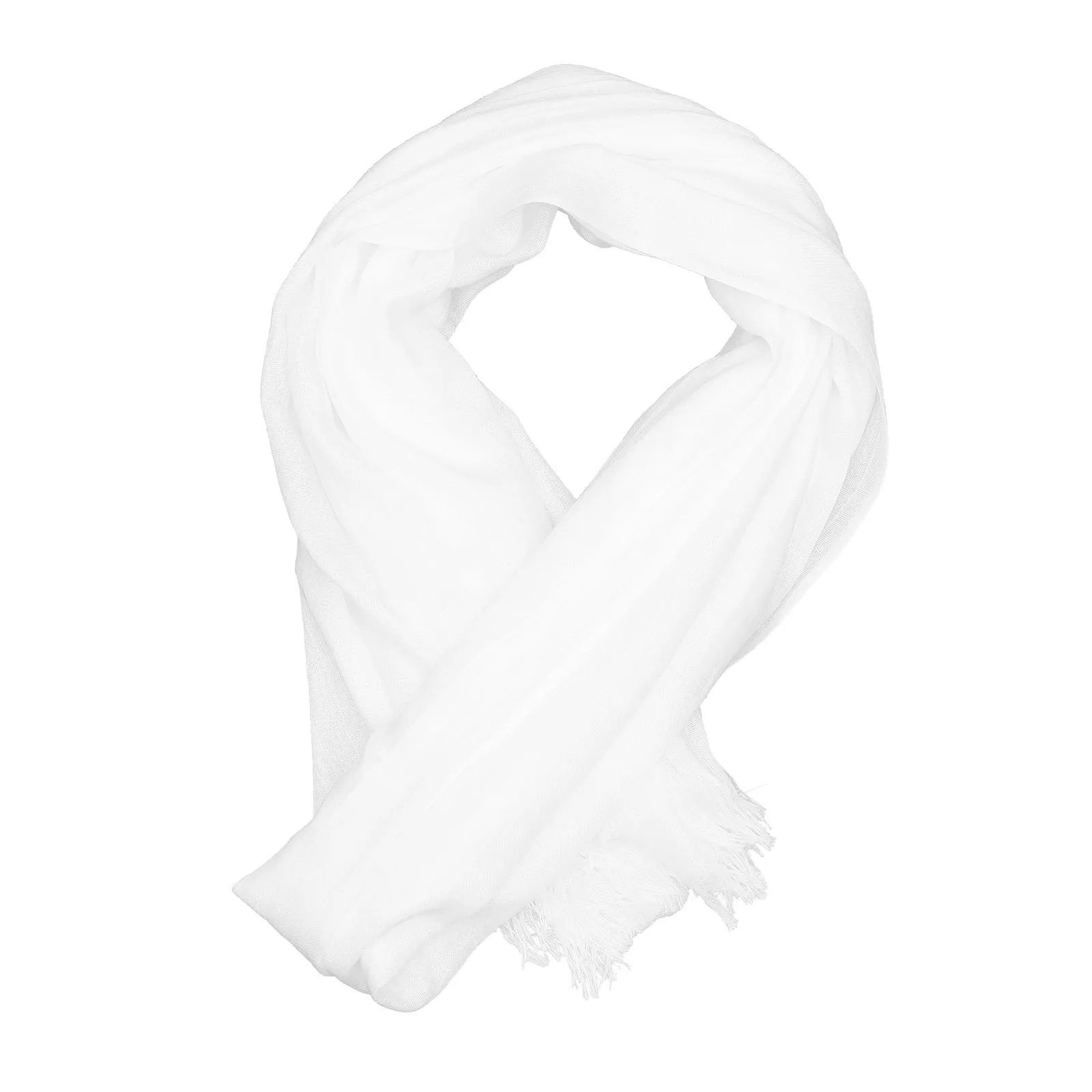 1 قطعة شال كتان القطن كبير خفيف الوزن كتلة الشمس وشاح في الهواء الطلق بحر الصيف وشاح متعدد الأغراض واقية من الشمس