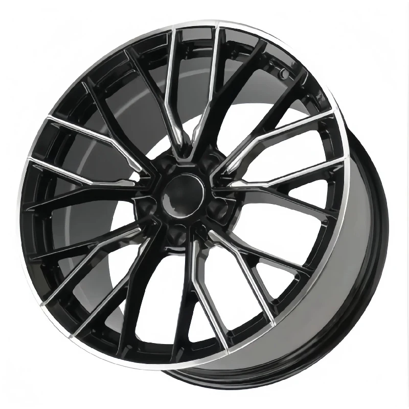 High Quality  Supply Customized  Forged New Car Wheels 15 Inch 4/5 Holes Aluminum Alloy Silver Wheel Rims