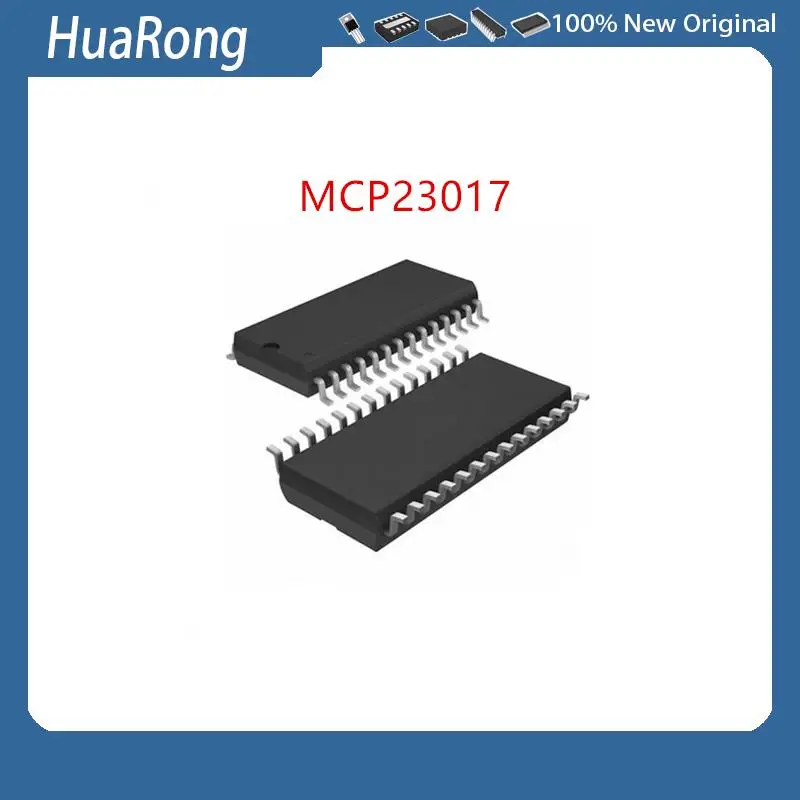 5PCS/Lot  New MCP23017 MCP23017-E-SO  MCP23017T-E/SO  SOP28