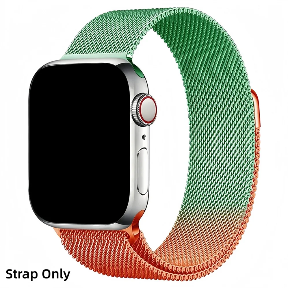 Correa milanesa para Apple Watch Series 11 10 46mm 42mm/Ultra 3 2 1 49mm, correa magnética para iWatch 9 8 7 6 5 SE3 44mm 45mm 41 40mm