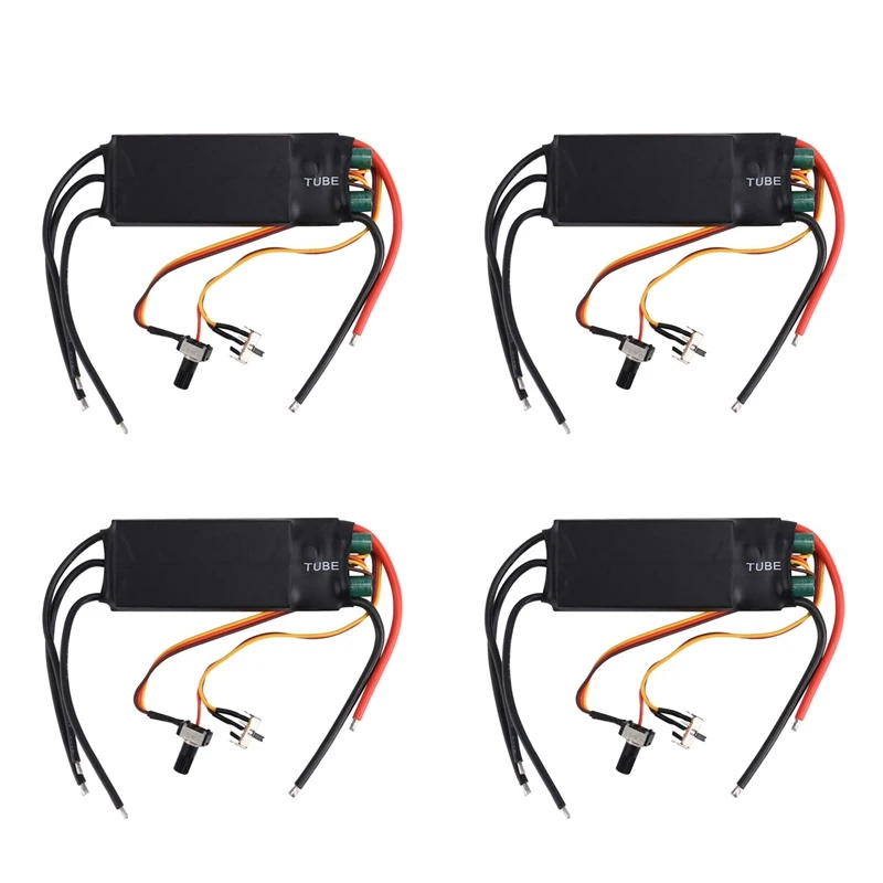 

4X DC6-24V 1000W BLDC 3 Phase DC Brushless Motor Driver Hallless DC Motor Drive Board Speed Controller Regulator