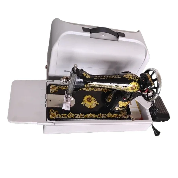 Brand JA2-1 with plastic box and motor sewing cloth domestic sewing machine