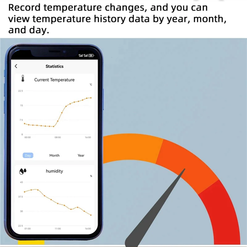 B04B-2X Tuya Zigbee 1-voudige slimme schakelaar met temperatuur-vochtigheidssensor, Tuya Smart Life APP, AC85-250V