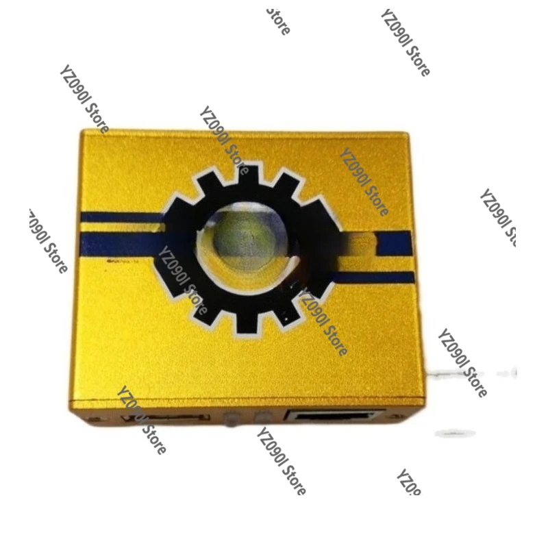 أداة إصلاح الأجهزة المحمولة Pro Box باللون الذهبي مع 4 كابلات لفتح الفلاش