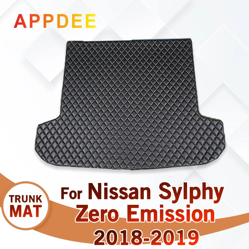 

Car Trunk Mat For Nissan Sylphy EV 2018 2019 Custom Car Accessories Auto Interior Decoration