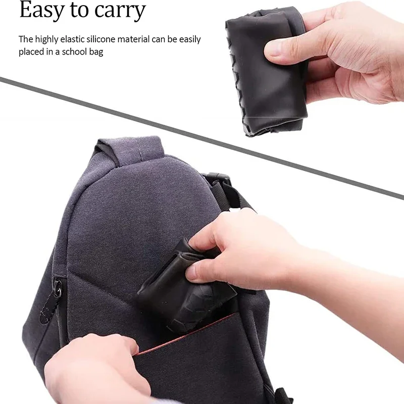 أغطية أحذية مقاومة للماء من السيليكون، ترقية أحذية حماية من الأحذية الممطرة القابلة لإعادة الاستخدام وقابلة للغسل في الهواء الطلق وغير قابلة للانزلاق