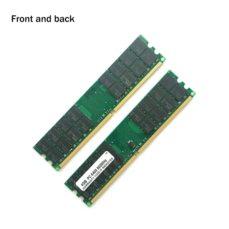 Pamięć RAM DDR2 4 GB 800 Mhz Pamięć RAM do komputerów stacjonarnych PC2-6400 240-pinowa pamięć RAM DIMM dla pamięci RAM AMD