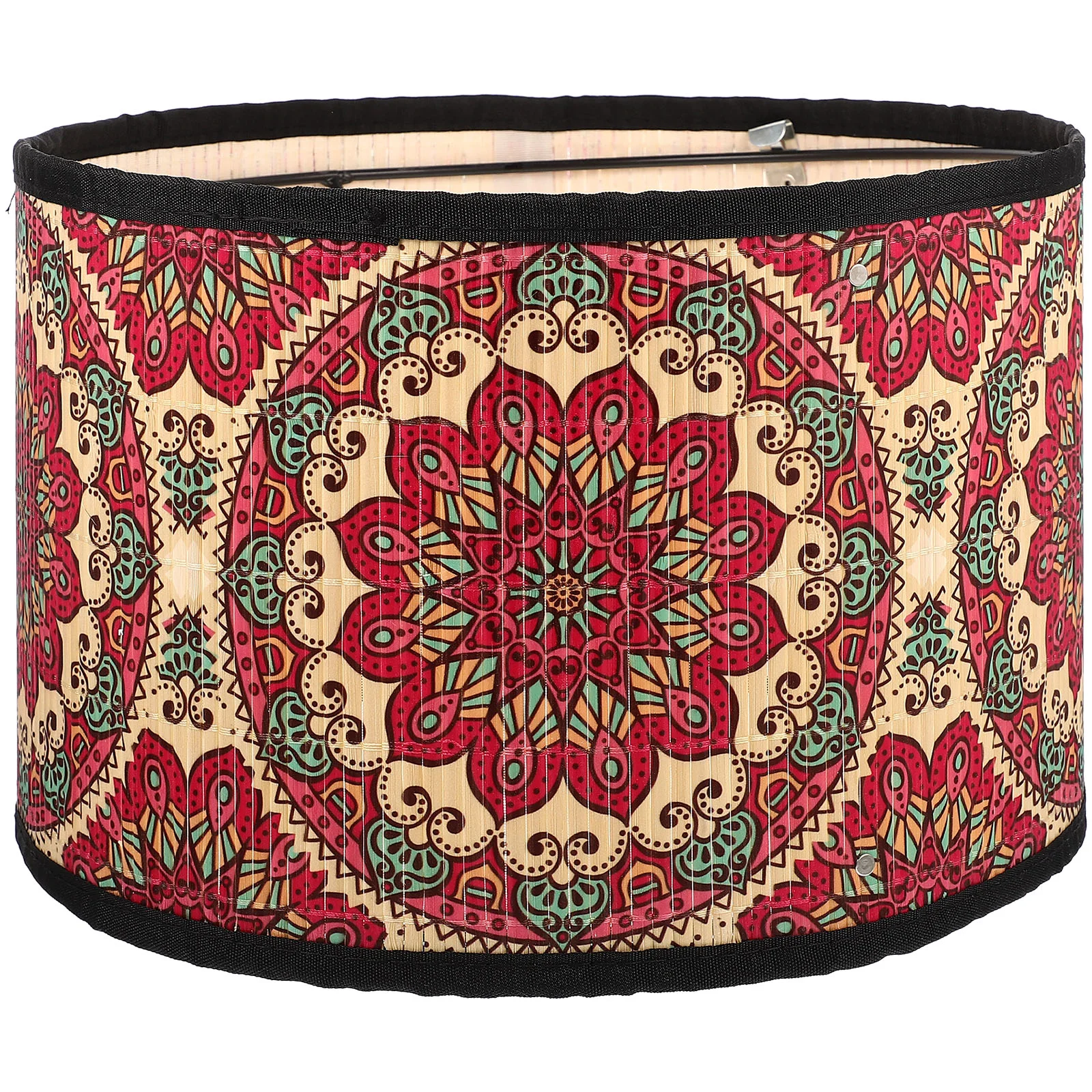 

Бамбуковый абажур, нежный светильник, декоративная деревянная стена, износостойкий железный подвесной аксессуар