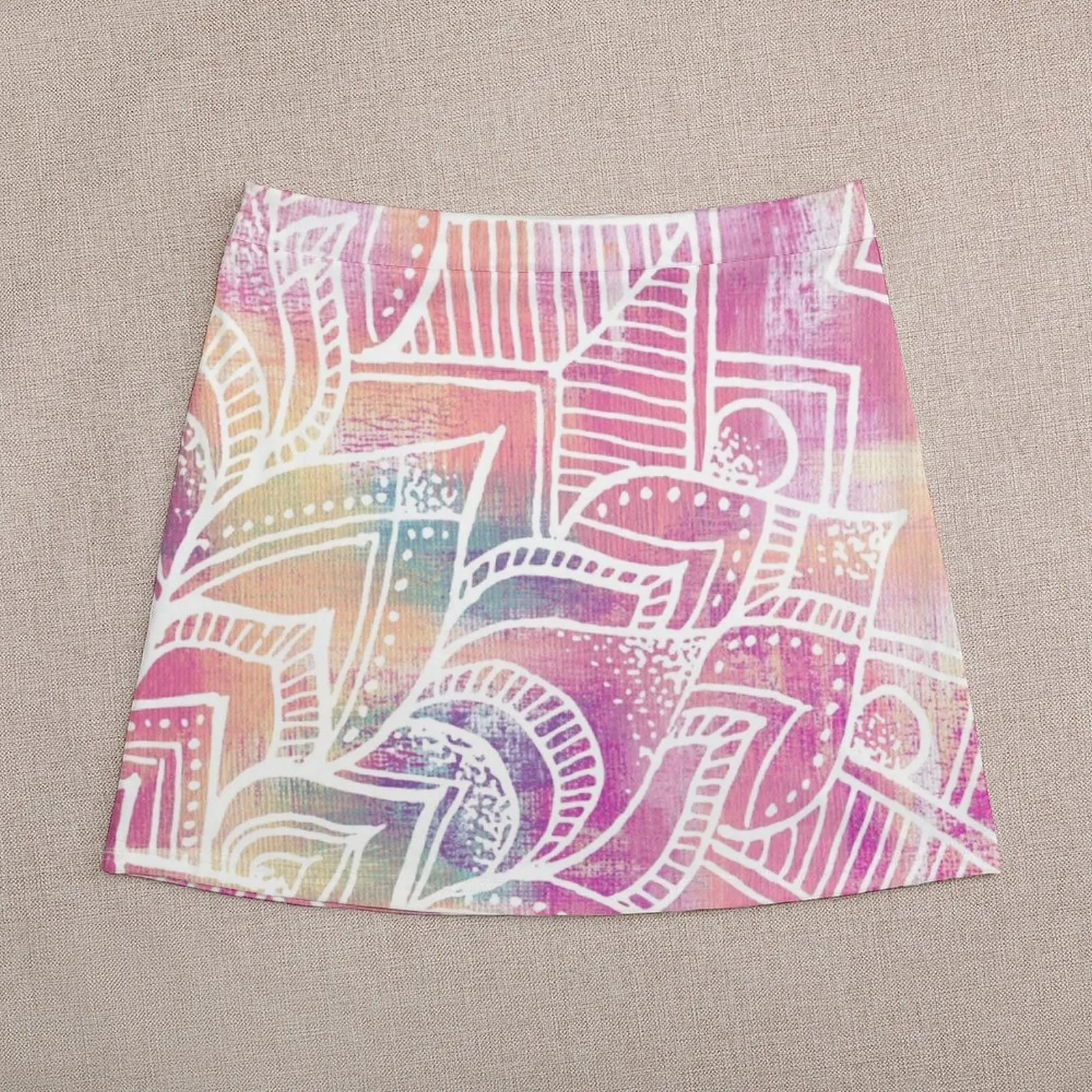 Colorful Mandala Mini Skirt mini skirt for women mini skirt fashion Woman skirts