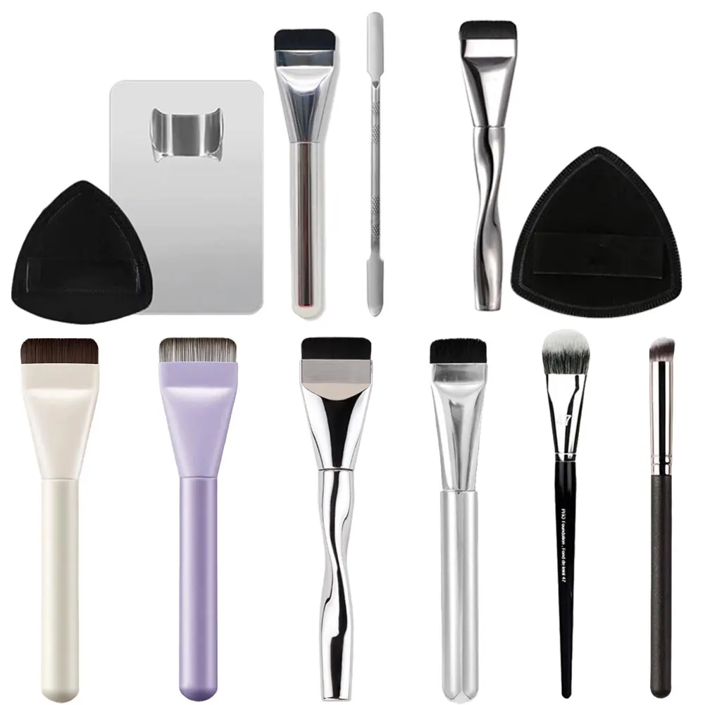 Professional Foundation Brush Multi-Use Foundation Brush Flat-head Foundation Brush Foundation Makeup Brush Cosmetic Tools