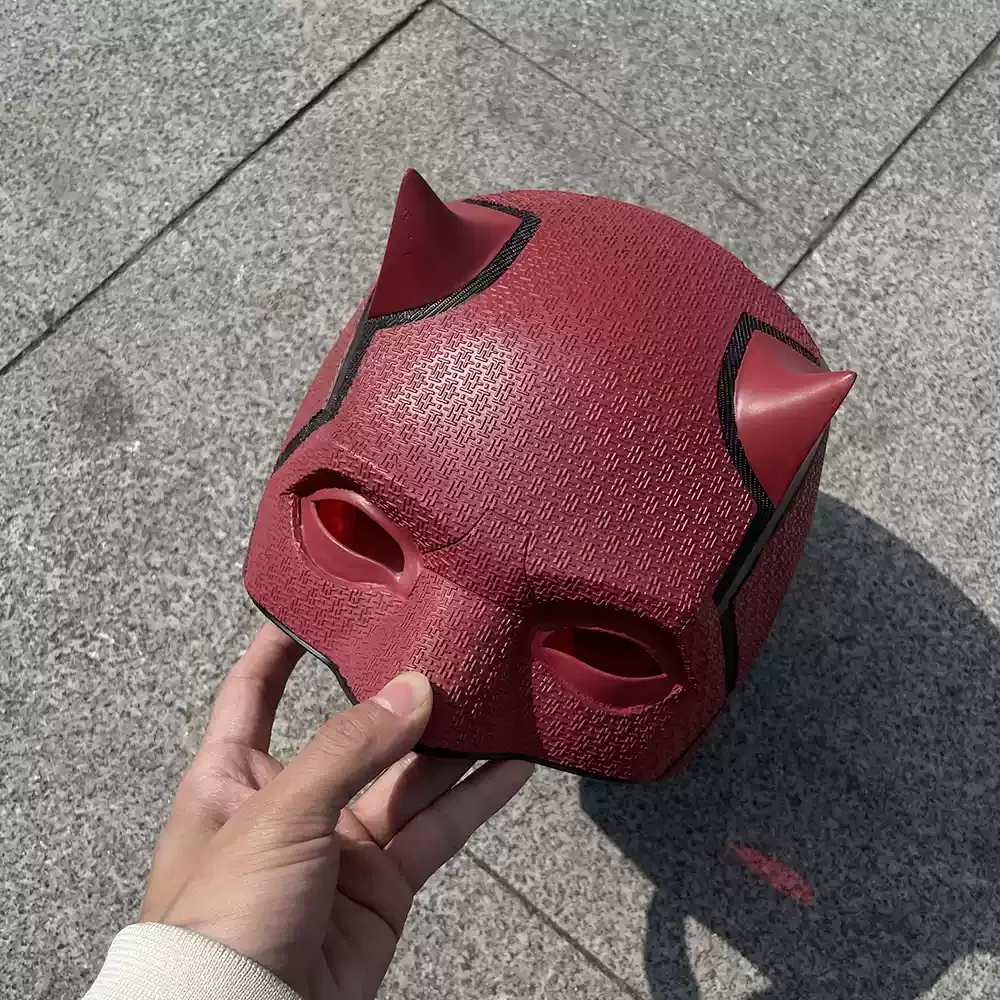 

Movie Daredevil Born Again Mask Matt Murdock Headwear The Avengers Cosplay Helmet Superhero Headdress Masks Accessories Gift