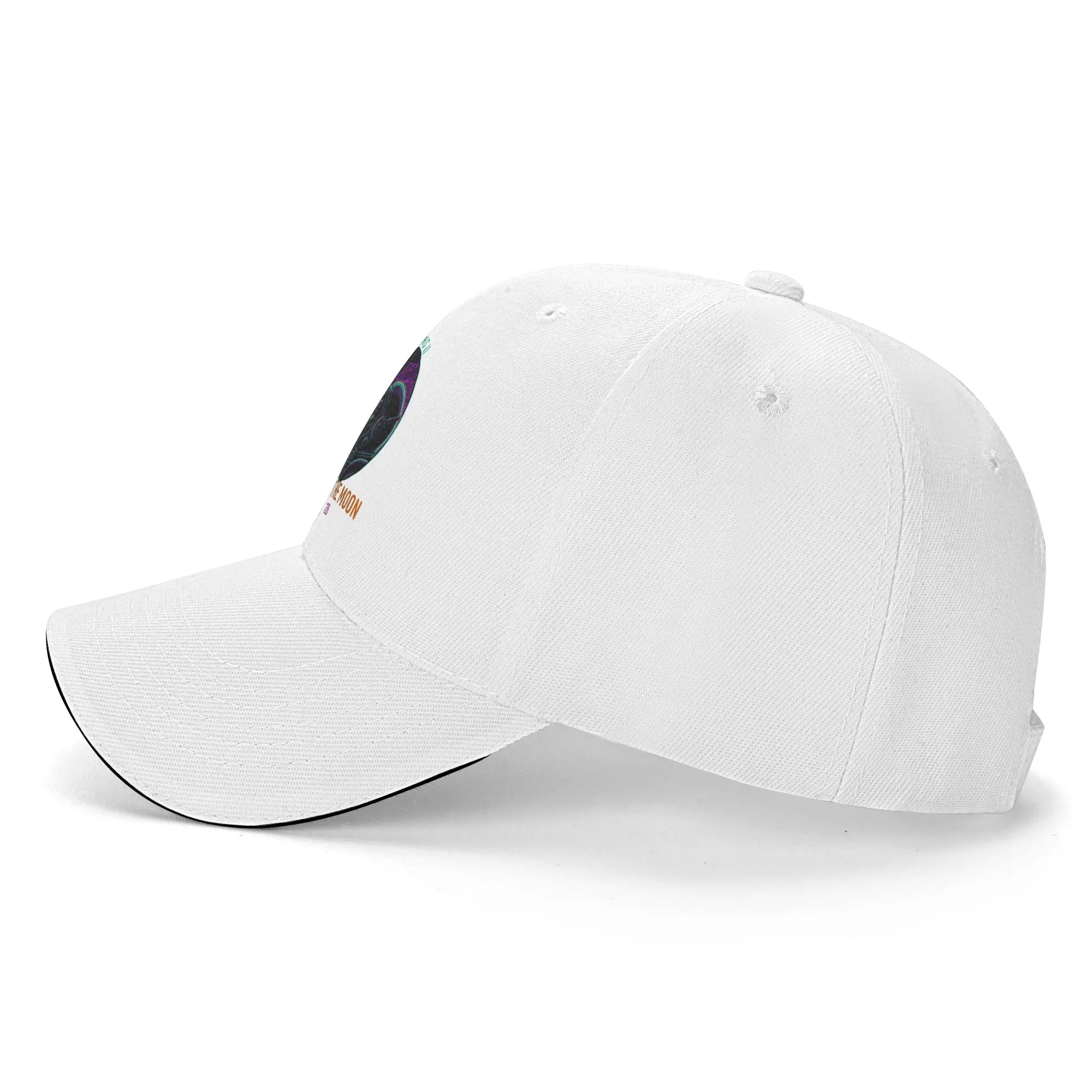 Artemis II Back to The Moon 2026 Synthwave Astronaut Baseball Cap Trendy Men Trucker Hat Sun-Proof Design Fishing Baseball Caps