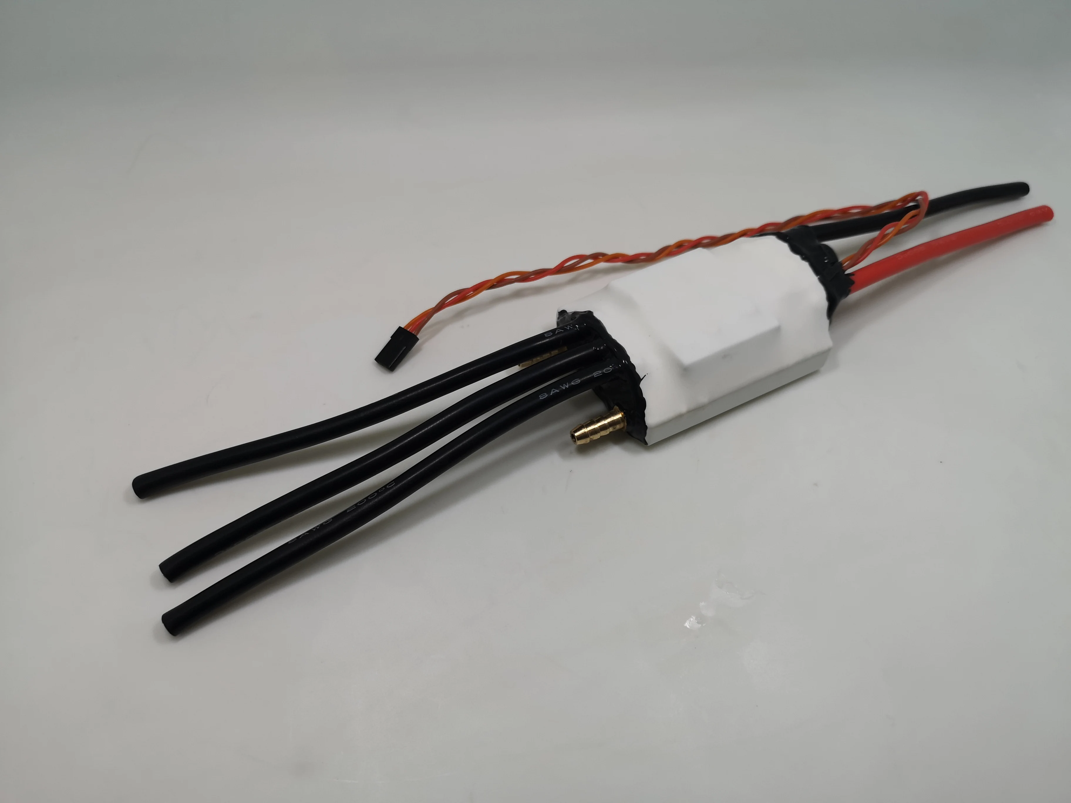 High-Power Brushless Motor Speed Controller for Electric Surfboard and Kayak Motor, Maximum Support is 58.8V, 4S-14S Motor, ESC