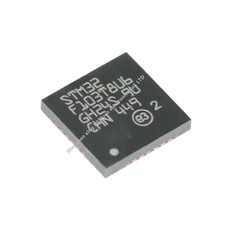 

Оригинальный STM32F103T8U6 VFQFPN-36 ARM CortexM3 32-битный микроконтроллер MCU Интегральная схема IC