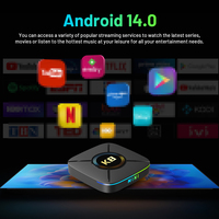 HK1 RBOX K8 MINI Android14.0 RK3518 TV Stick Quad Core 4K HDR Wifi6 BT5.0 Voice Remote Control Game Media Player Smart TV Box