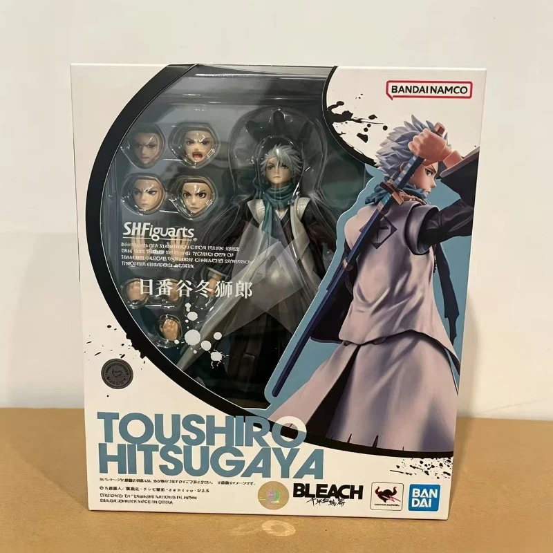 

Brand new in stock Bandai genuine SHF hitsugaya toushirou manual model assembly toys collection ornaments holiday decorations