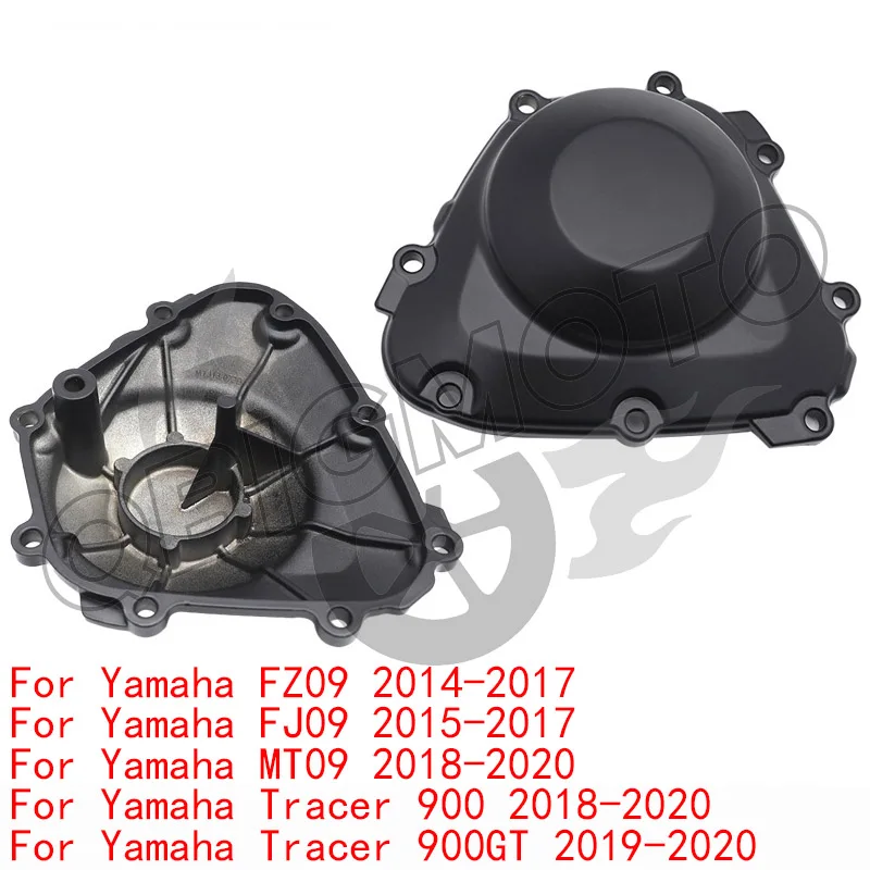 

MT09 2020 Motorcycle Left Crankcase Stator Engine Cover For Yamaha FZ09 FJ09 2015-2017 Tracer 900 GT 2020 2019 2018 FZ FJ 09