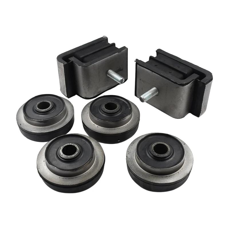 1 Set Engine Mounting Rubber Cushion Feet Bumper Compatible with Excavator EX120-2