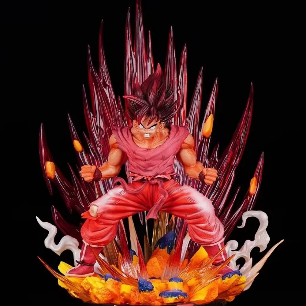

Аниме-фигурка Dragon Ball Super Saiyan Son Goku CS Kaioken, коллекционная модель, игрушка, 38 см