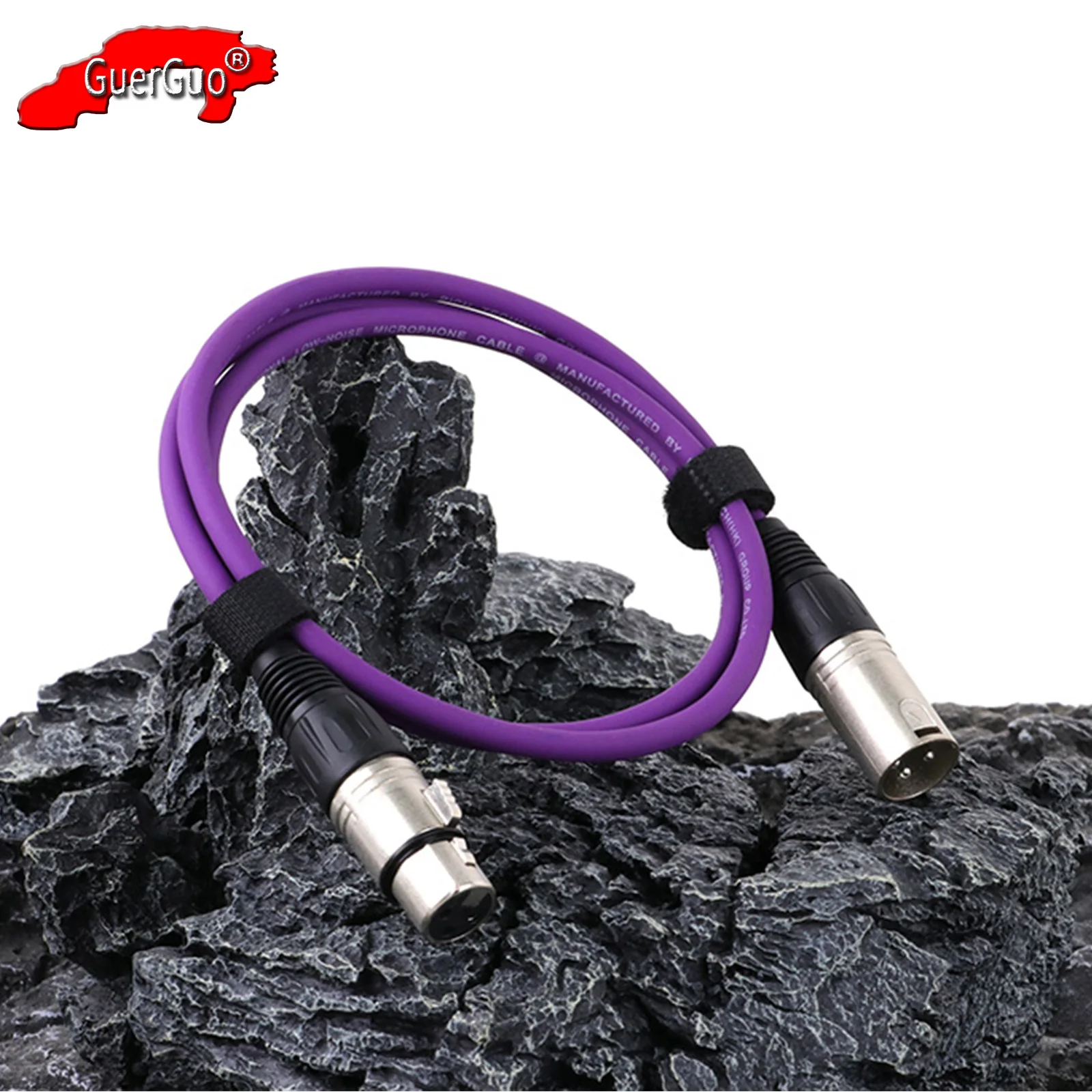 XLR Cable Professional 3Pin XLR Male to Female M/F OFC Balanced MIC Audio Extension Cord for Power Amp DJ Stage Speaker Mixer