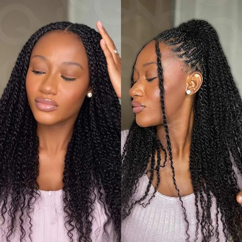 

Высший рейтинг QVR Afro Kinky Bulk Hair for Dreadlocks Лучшее качество Доступная распродажа Tight Kinkys for Loc Repair Twist Braiding 50 г