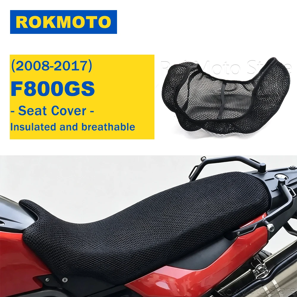 For BMW F800GS F800 GS 2008-2017 Motorcycle Accessories Protecting Cushion Seat Cover Breathable Comfortable 3D Mesh Seat Cover
