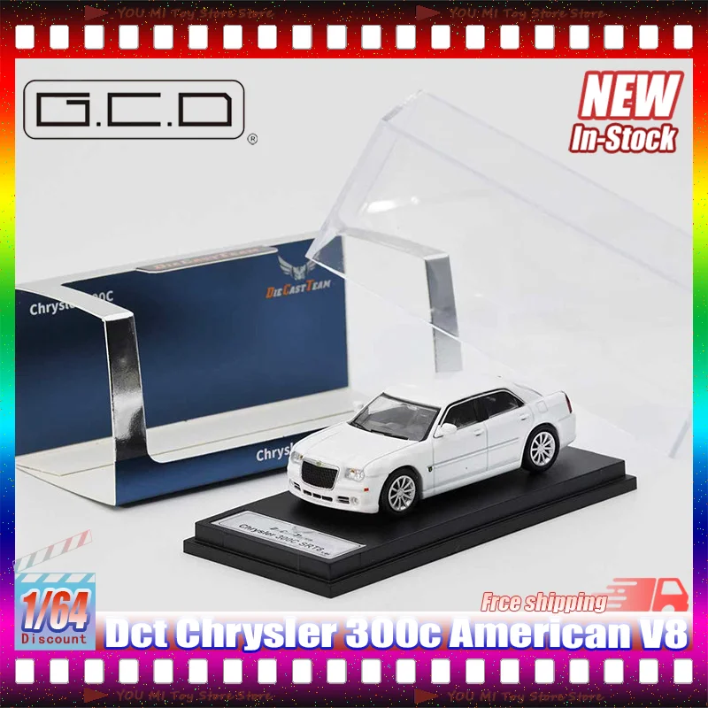 

New 1:64 Scale Dct Chrysler 300c American V8 Alloy Miniature Die-Casting Car Models Static Customized Kids Toys Gifts Collection
