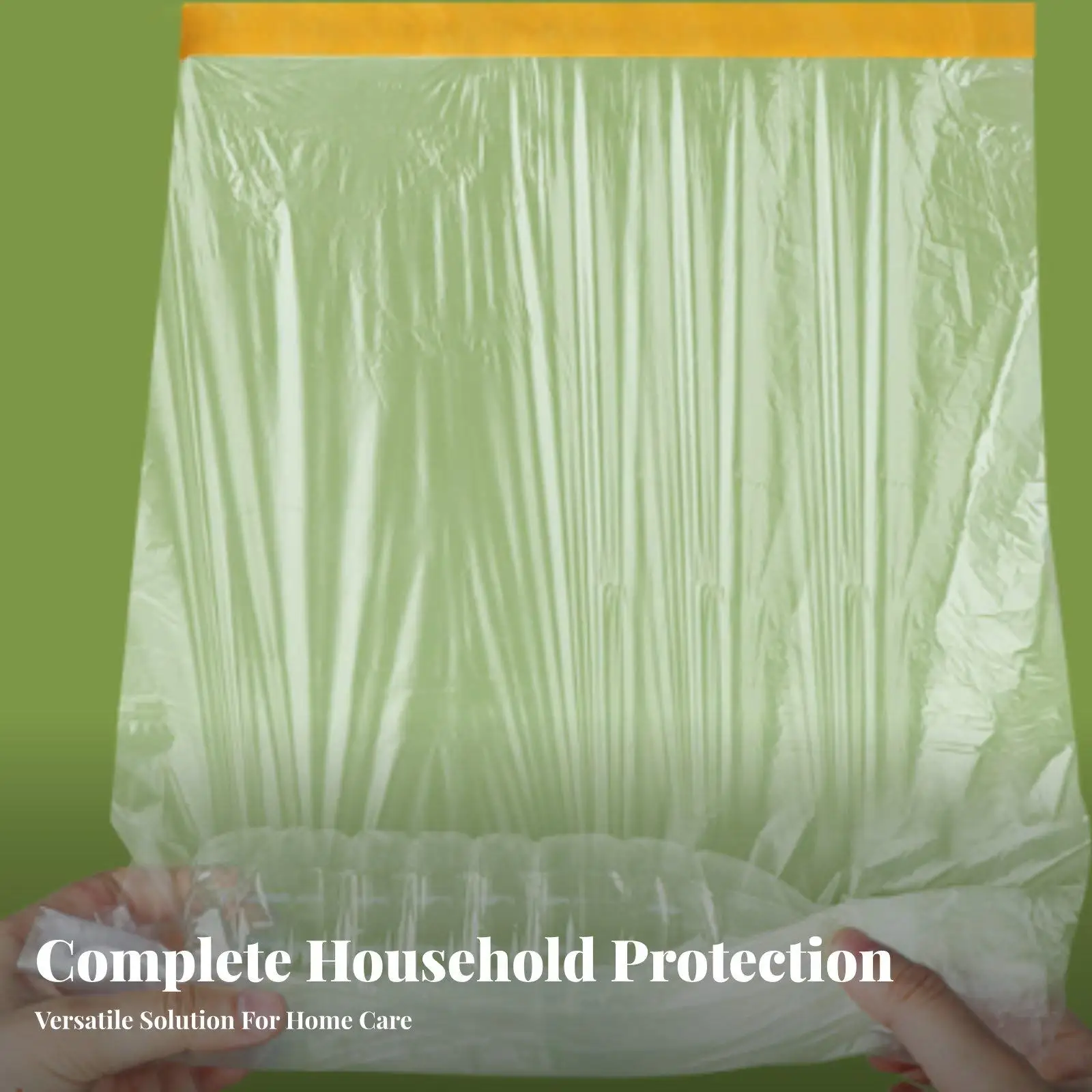 Dust Proof Industrial Cover Sheet for Sofa Protective Cover Waterproof Masking Film for Home Improvement and Renovation