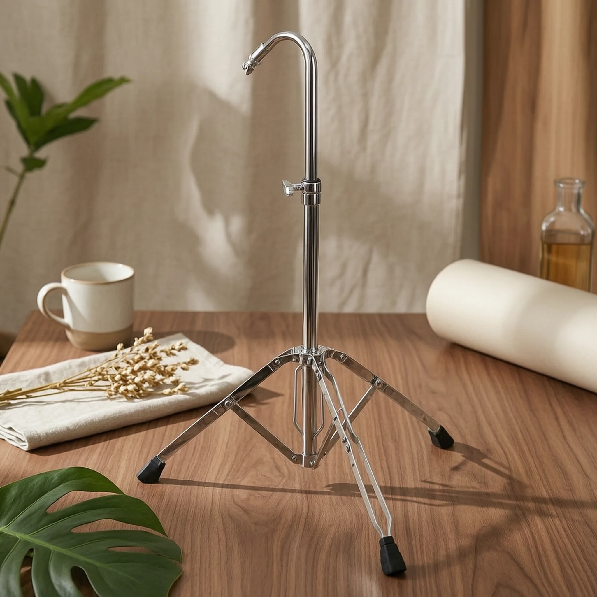 Sound Tree Stand Adjustable Height Sound Tree Rack Chime Stand with Tripod Base Sturdy Easy to Assemble for Musicians