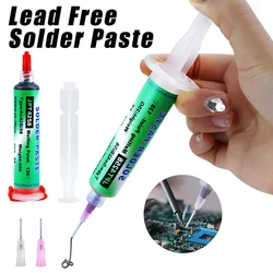 138℃ Low Temperature Solder Paste Sn42bi58 138℃ Smd Welding Paste Soldering Flux Welding Tool Set 15-80g For Phone chip Repair