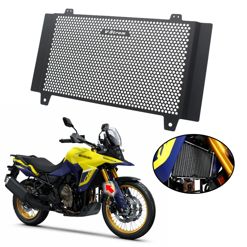 

VStrom 800DE Motorcycle Accessories Radiator Grille Guard Grill Cover Protector Fit For Suzuki V-STROM 800 DE 800DE 2023 2024