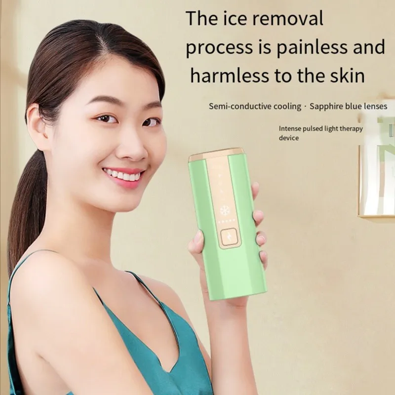 【EASTER DAY】IPL Hair Removal Device With Ice Cool Technology- Portable Multi-Function, 12V EU Plug Included