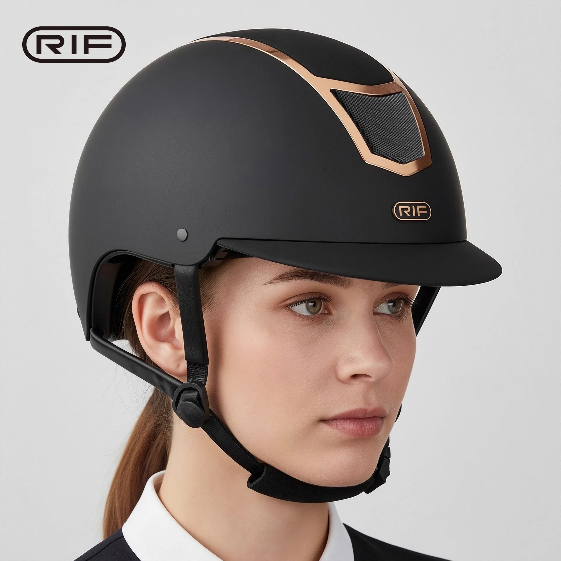 

Equestrian Helmet , Protective Horse Riding Helmet, Safe and Breathable for Equestrian Training and Competitions