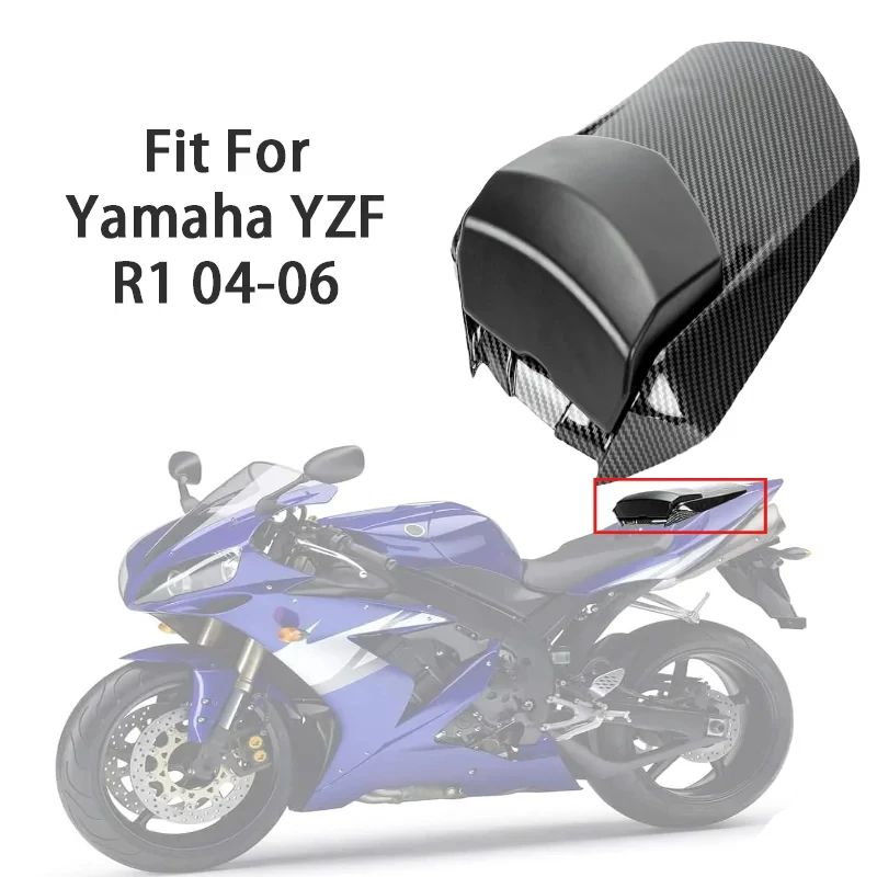 

Motorcycle accessories passenger Pillion rear seat cover fairing hunchback suitable for Yamaha YZF R1 2004 2005 2006