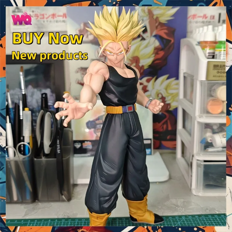 

In Stock 30cm Dragon Ball Anime Figures Super Saiyan Trunks Figures PVC Statue Collection Model Desk Ornament Birthday Toys Gift