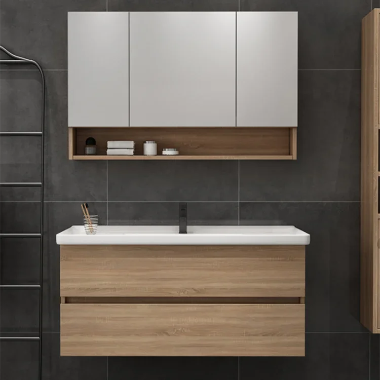 Wall Hung Basin Bathroom Vanity Cabinets Wholesale Modern Furniture Multi-functional Bathroom Vanity Cabinets Furniture