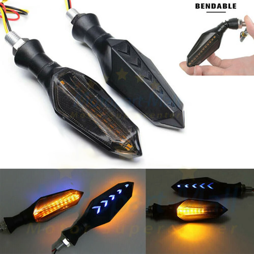 For Universal LED Turn Signals Indicator Motorcycle Flasher Built Relay Arrow Turn Signals Light Motorcycle Light