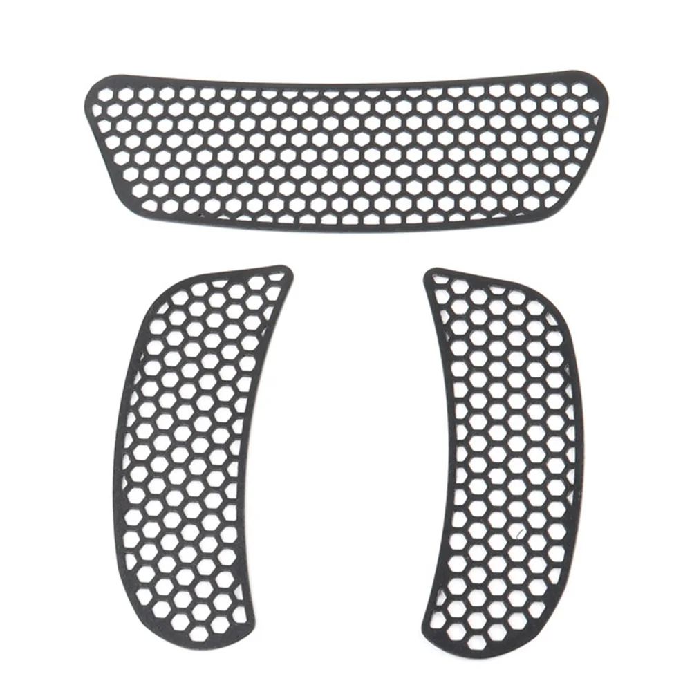 3Pcs/Set Motorbike Metal Fairings Mesh Vent Screen For Harley Softail Low Rider ST FXLRST 2022 2023 2024