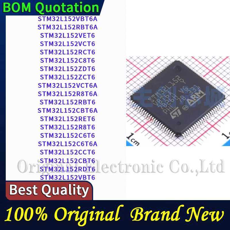 STM32L152RBT6 STM32L 152 C6T6 C8T6 CBT6 CCT6 R8T6 RCT6 RDT6 RET6 V8T6 VBT6 VCT6 VDT6 VET6 ZCT6 ZDT6 A PC shell