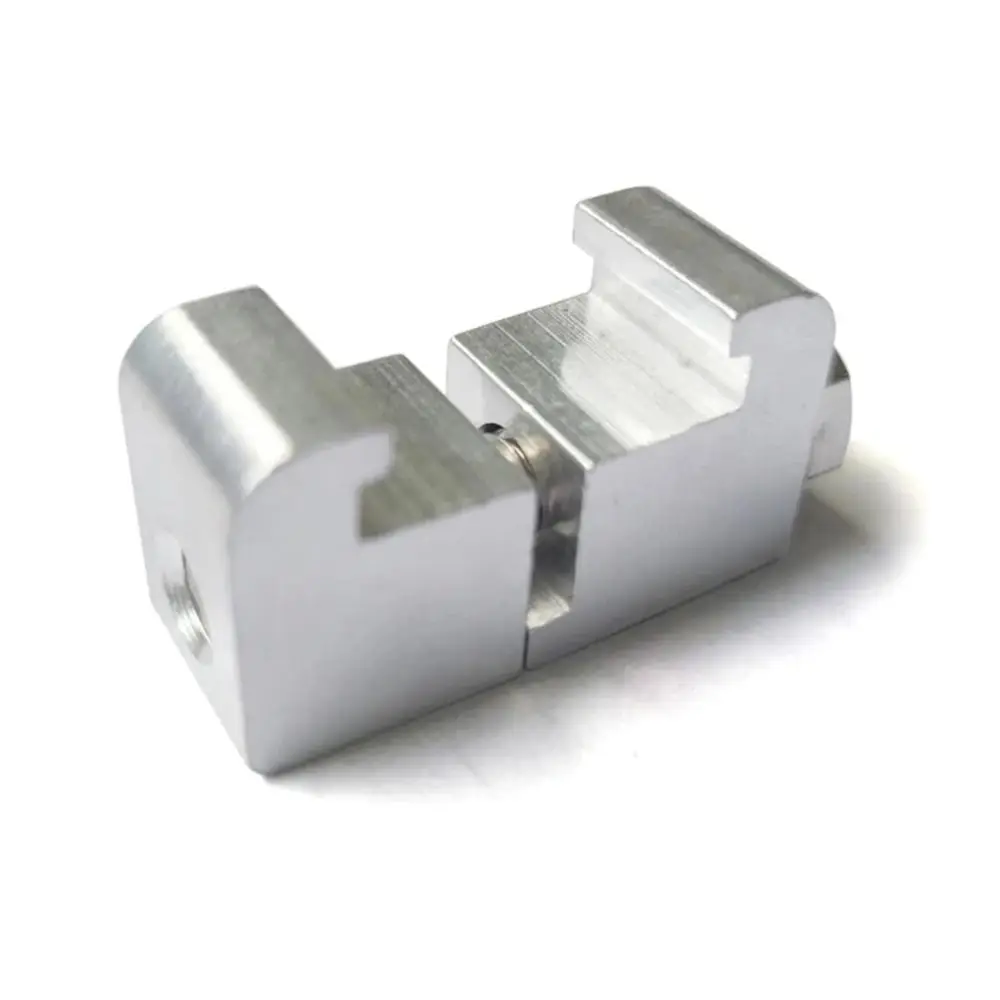 1Pcs M8 M10 M12 ISO Vacuum Flange Clamp Aluminum Alloy Stainless Steel Bolt Vacuum Flange Caliper Smooth Surface Natural Color