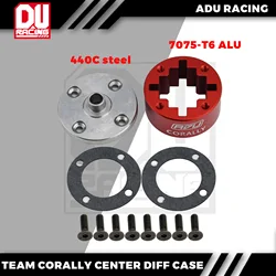 ADU RACING 440 acciaio lega di alluminio 7075-T6 alloggiamento differenziale centrale Diff Case per TEAM CORALLY CARS