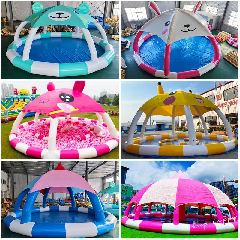 

Надувной бассейн по индивидуальному заказу, большой детский океанский аквапарк на открытом воздухе, рыбалка и плавание, киоск, песочный бассейн, игры в парк мечты