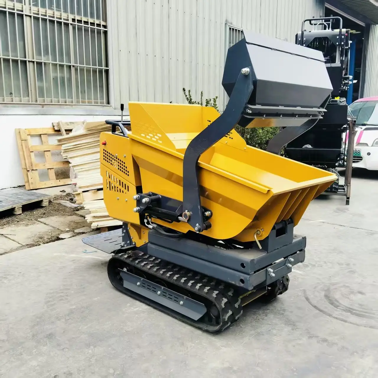 Mini Dumper Tracks Loaders Mini Track Loader Self Loading Crawler Dumper Hydraulic High Lift for Construction Site